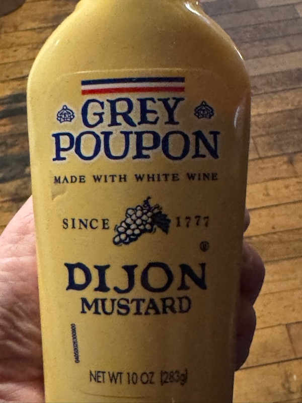 Dijon Mustard.