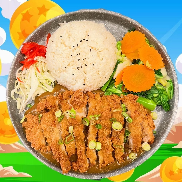 Chicken Katsu Curry Rice.