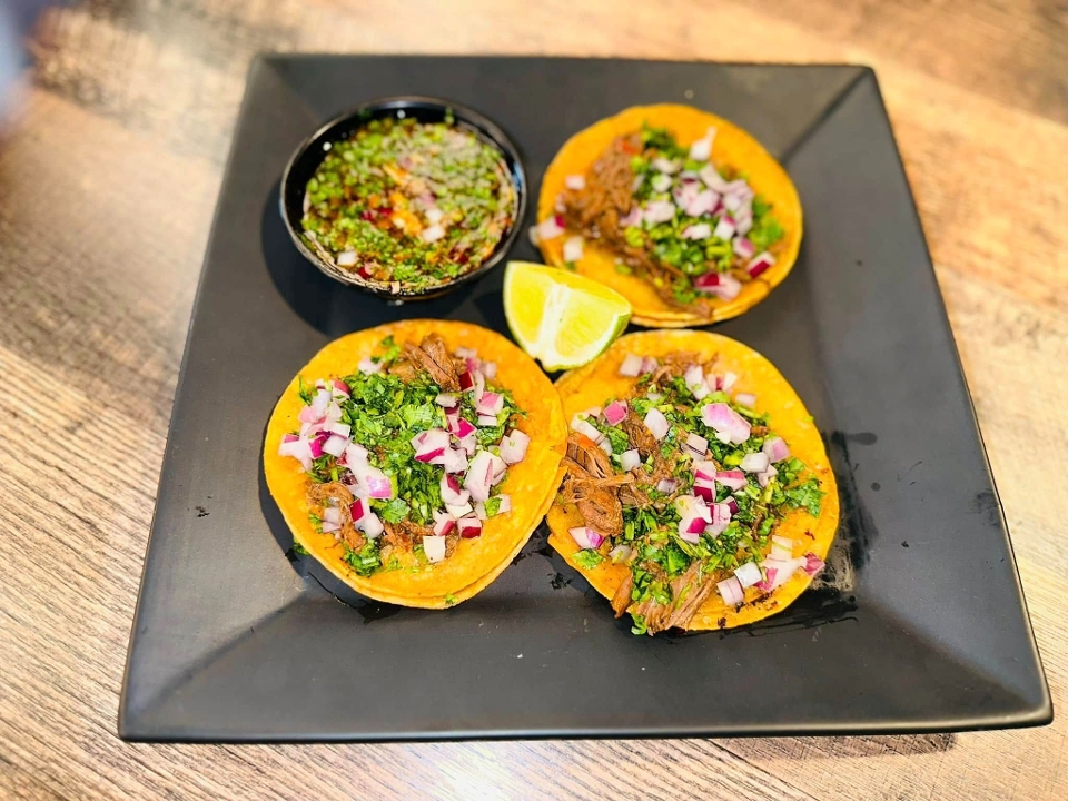 Birria Tacos.