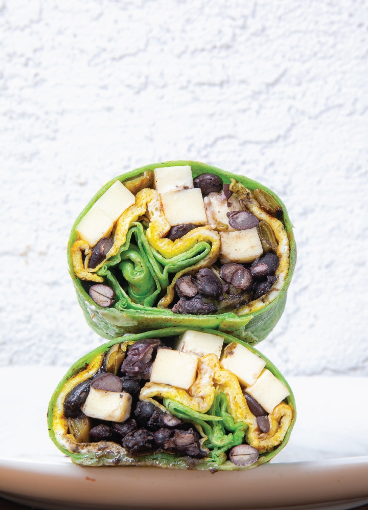 Breakfast Power Wrap.