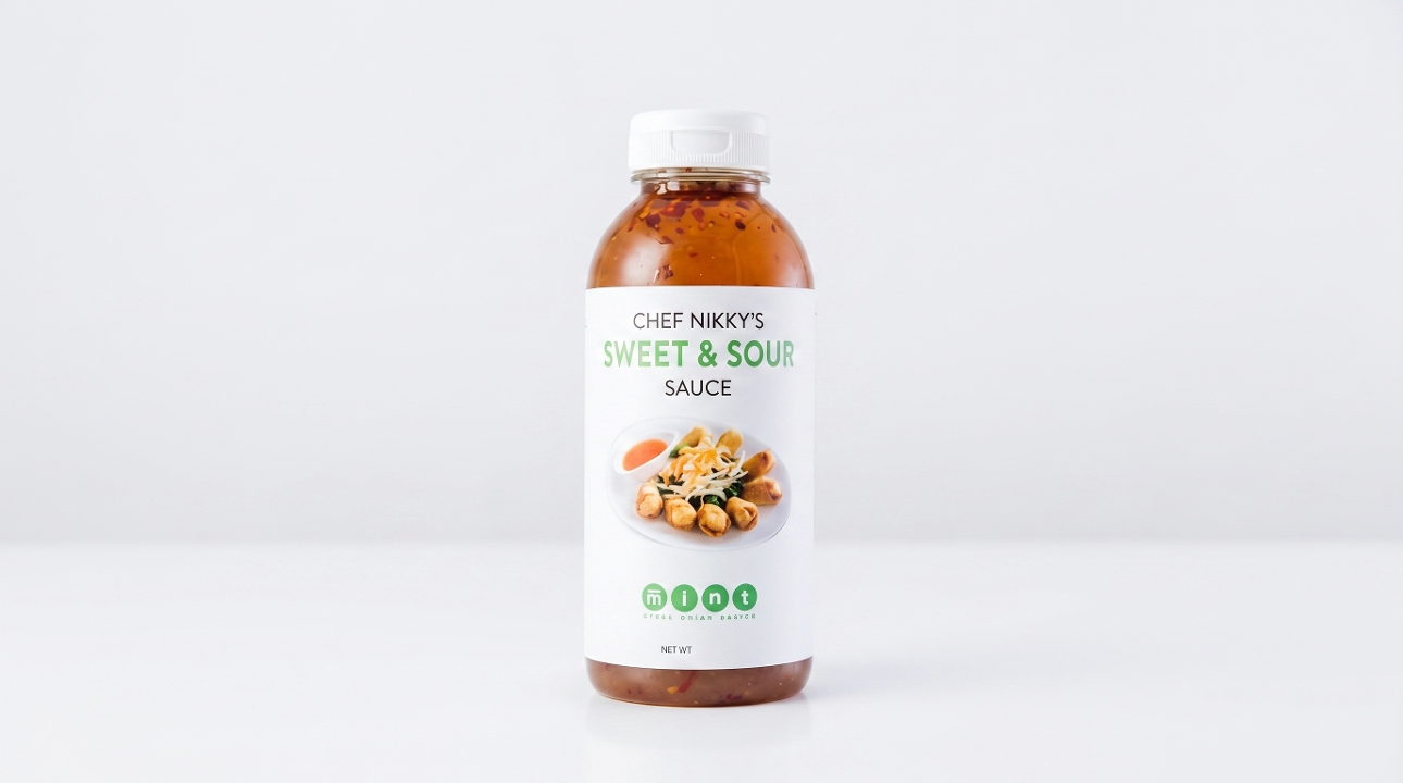 Bottle of Sweet and Sour Sauce.