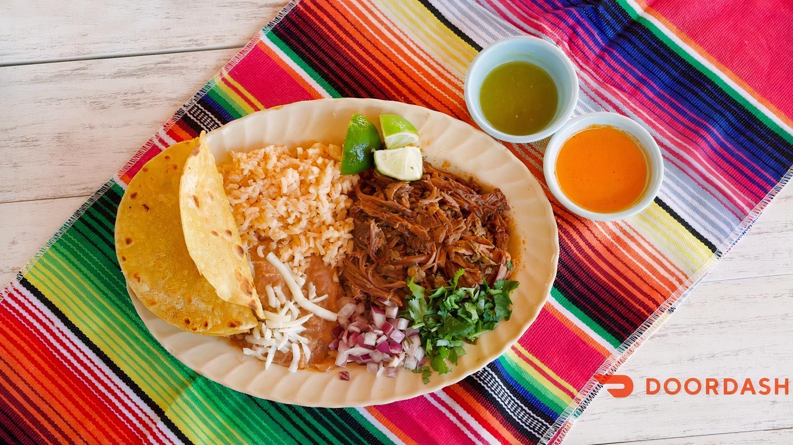 Birria Platter.