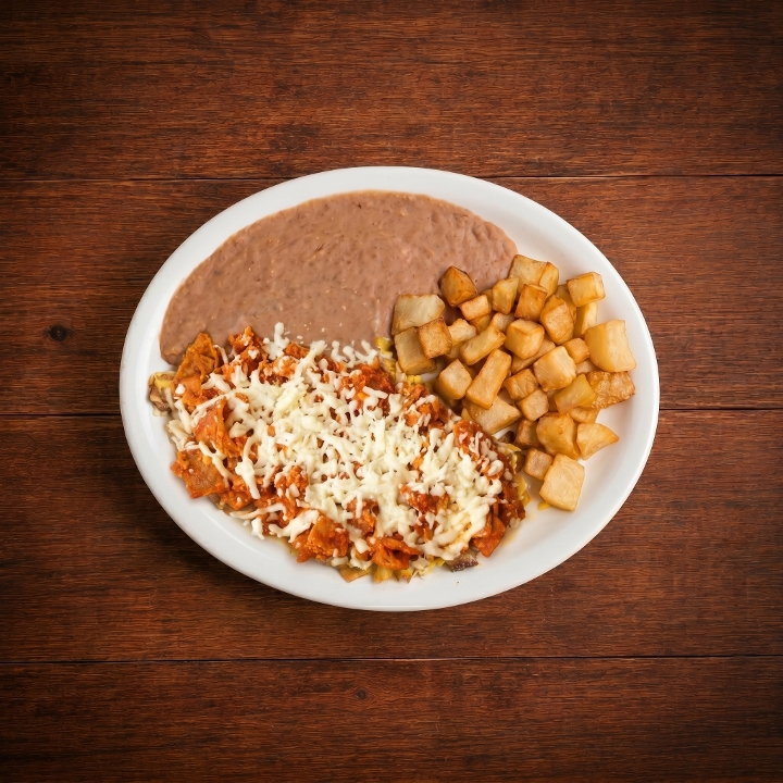 Chilaquiles Mexico Plate.