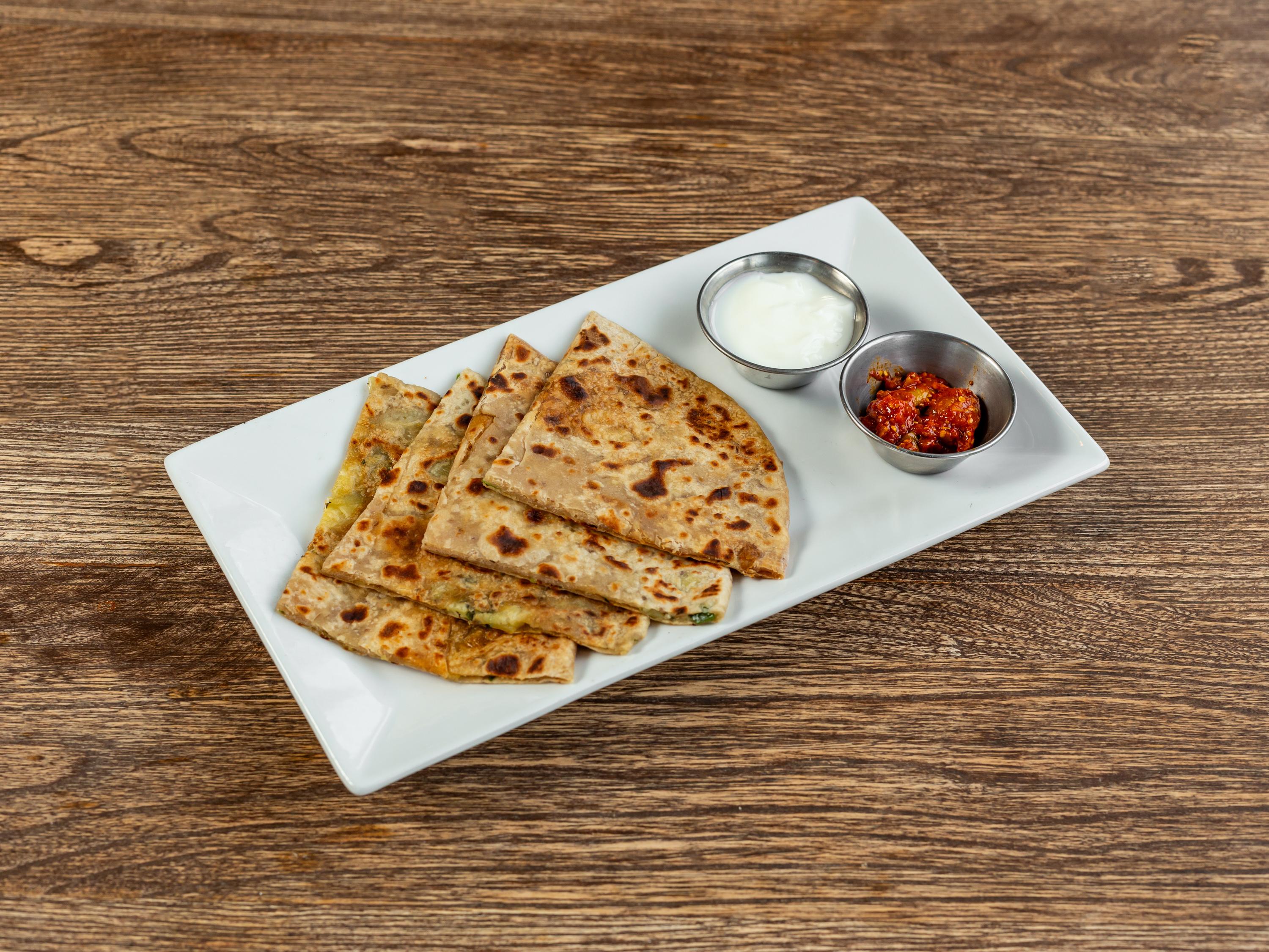 Aloo Paratha.