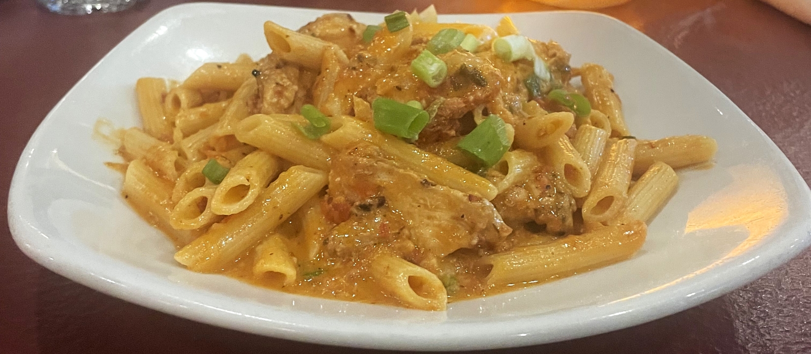 Penne Vodka Sauce.