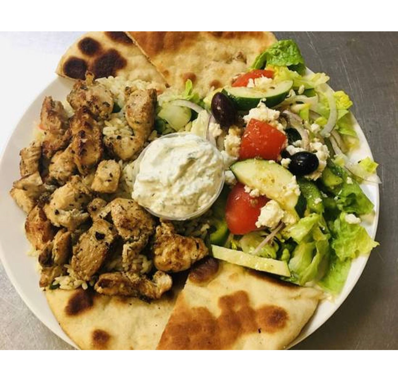 Dinner Chicken Platter.