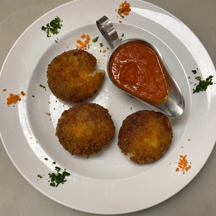 Rice Ball Bolognese.