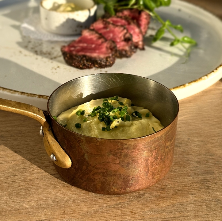 Creme Fraiche Whipped Potatoes.