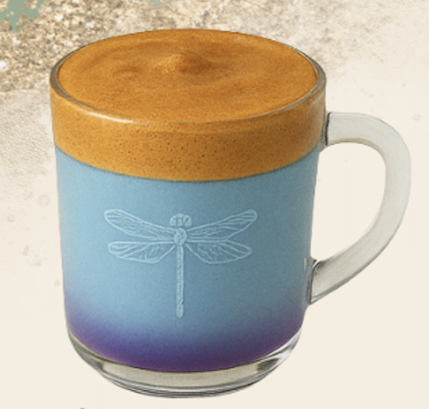 Blue Mirage Latte.