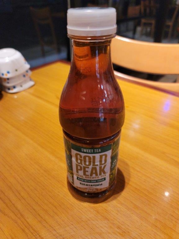 B2-GOLD PEAK ICED TEA.