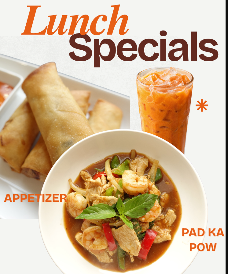 Lunch Specials (11AM-2PM).