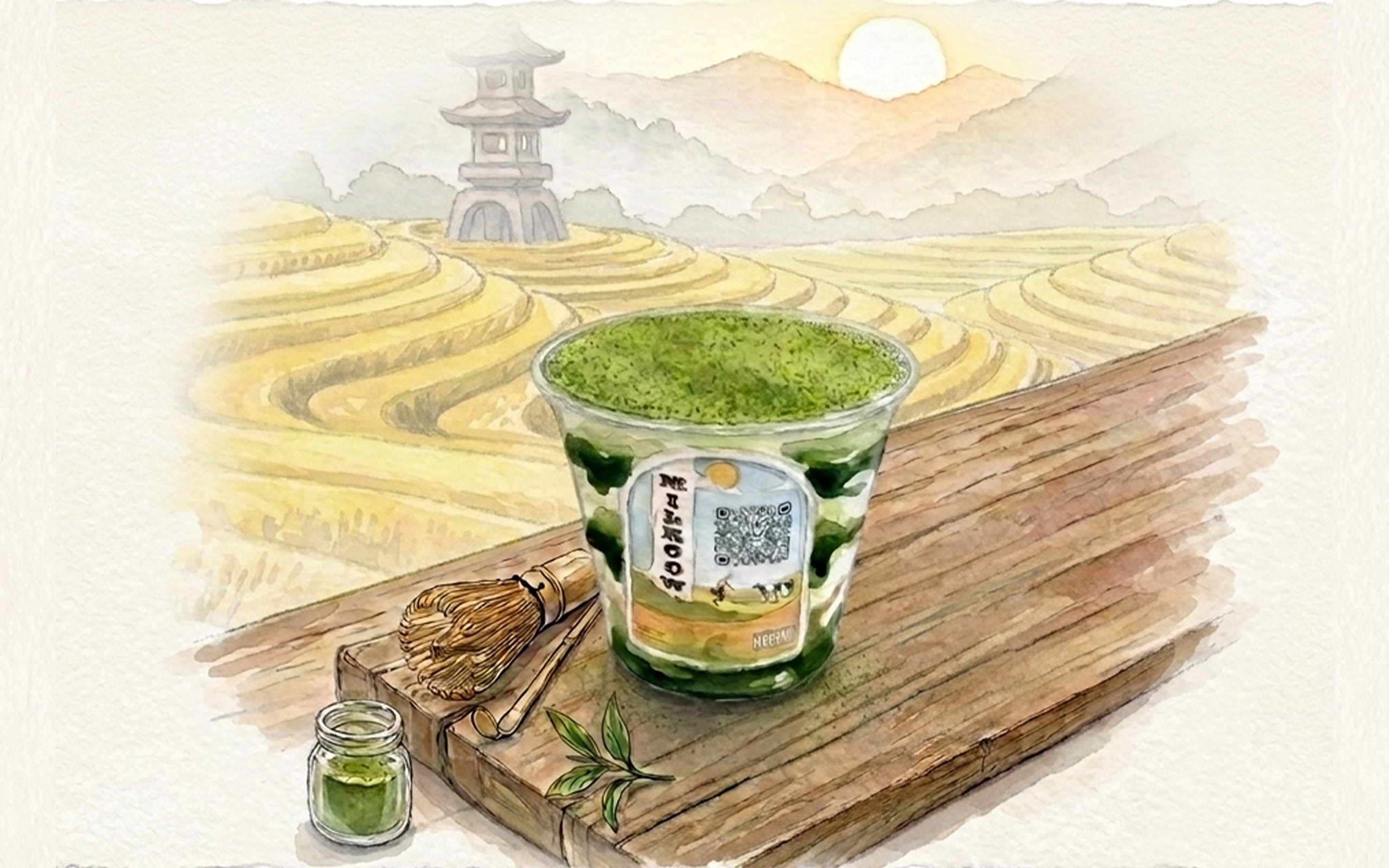 Matcha Tiramisu.