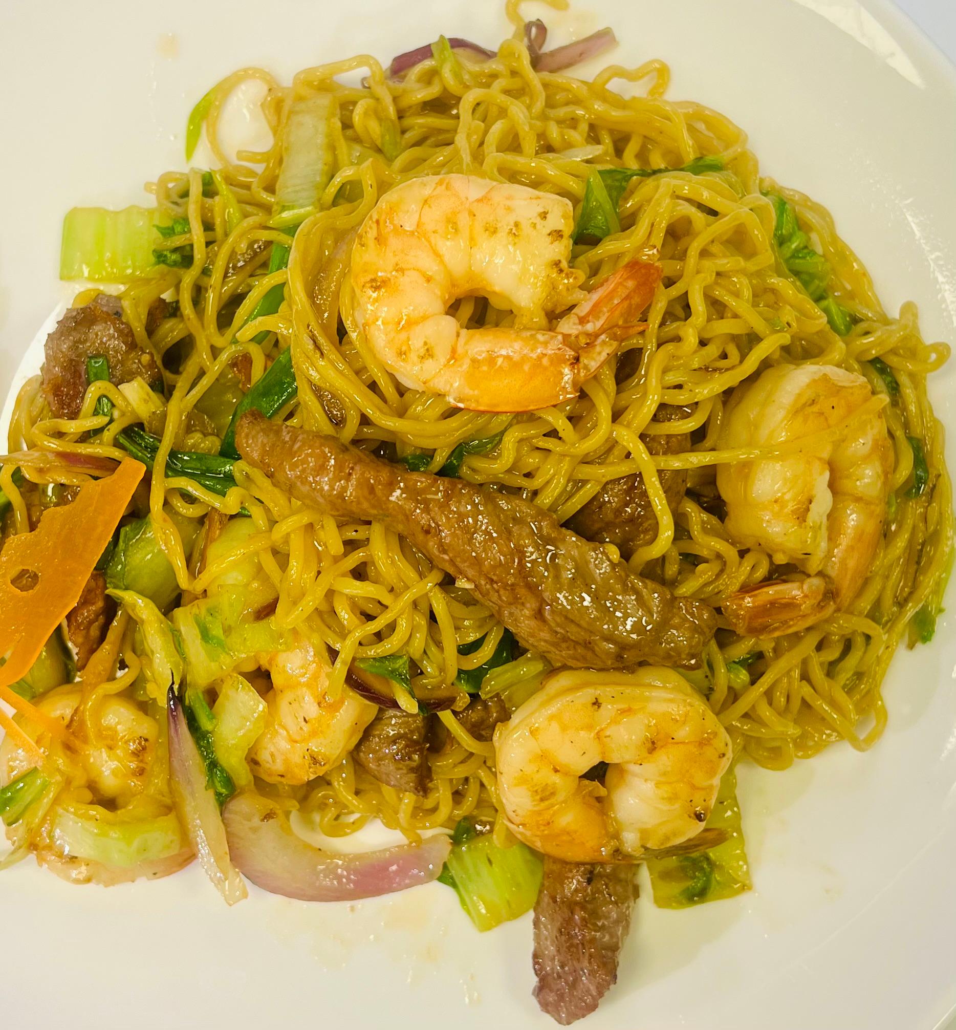 Surf N Turf Yaki Soba.