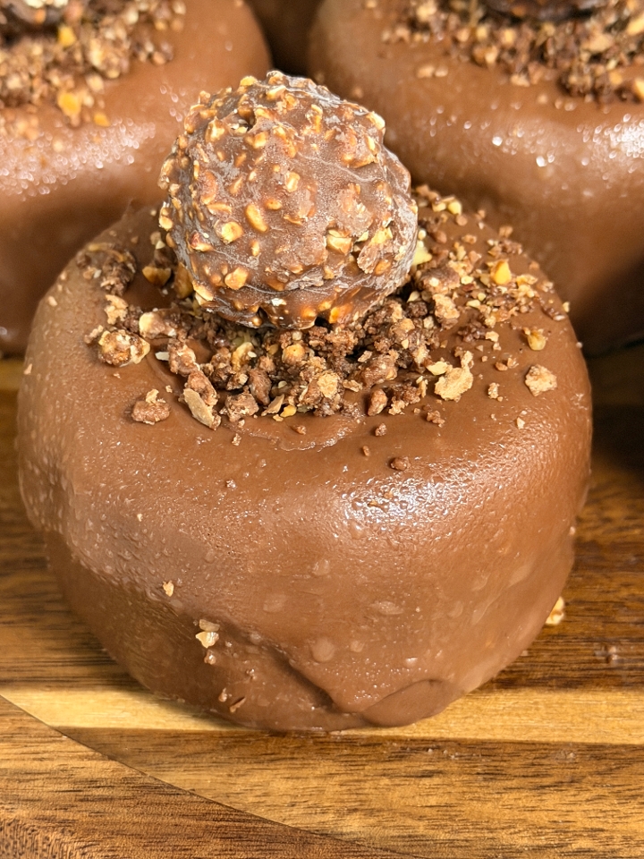 Ferrero Rocher Mousse Cake.