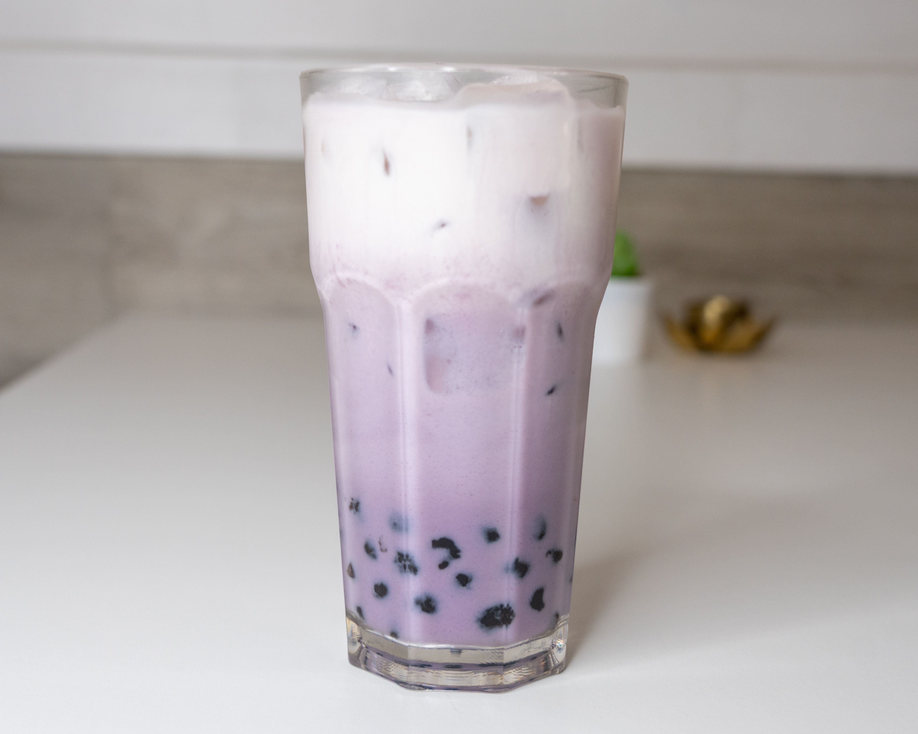 Taro Milk Tea.