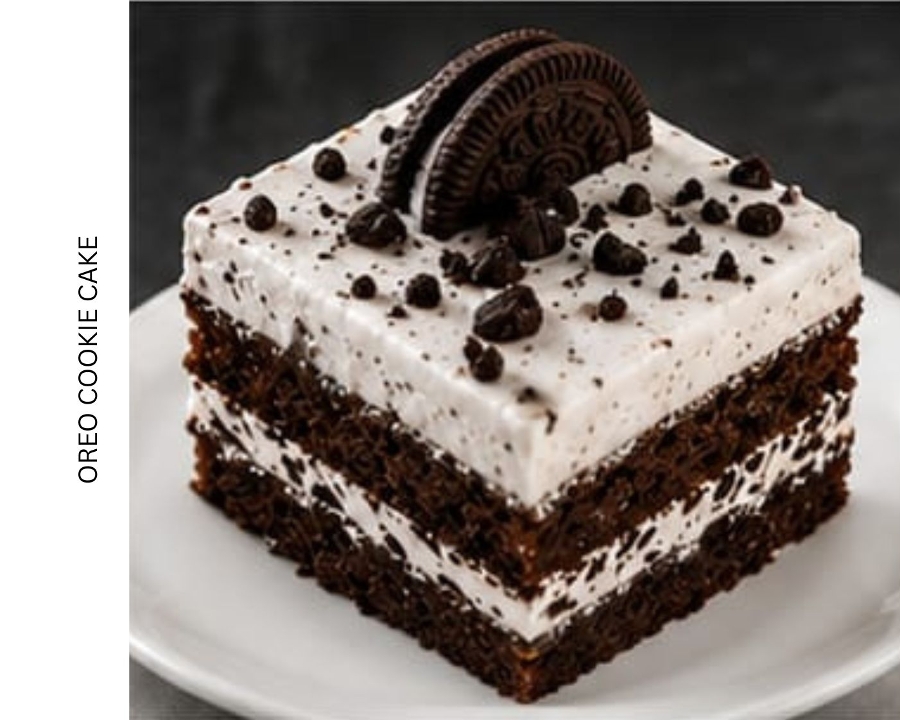 OREO COOKIE CAKE.