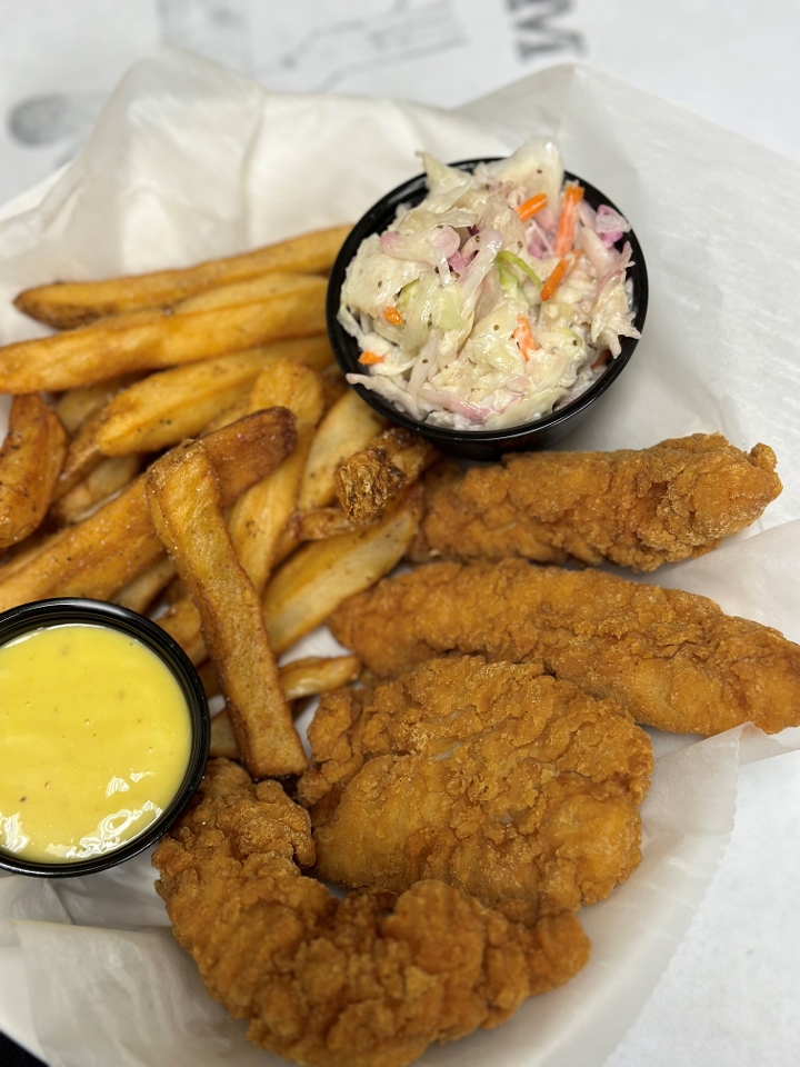 Chicken Tenders Basket.
