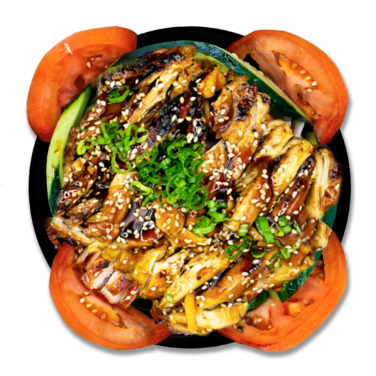 Chicken Teriyaki Salad.