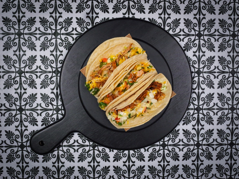 The Chicken Taco Trio.