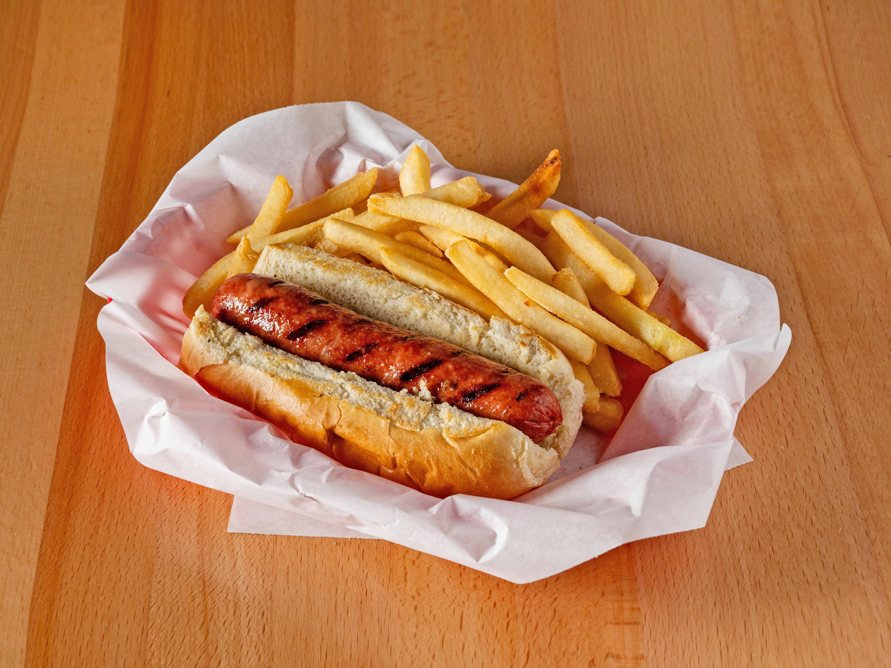 1/4lb All Beef Hot Dog.