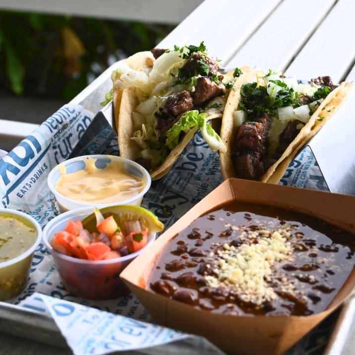 Steak Tacos.