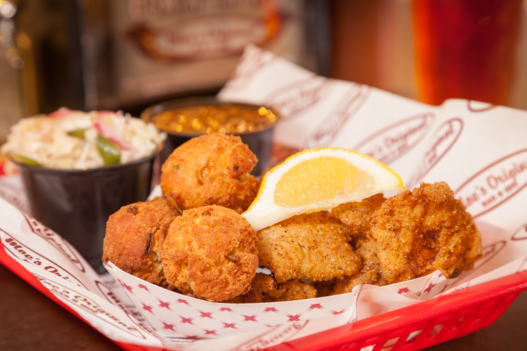 Southern Fried Catfish Platter.