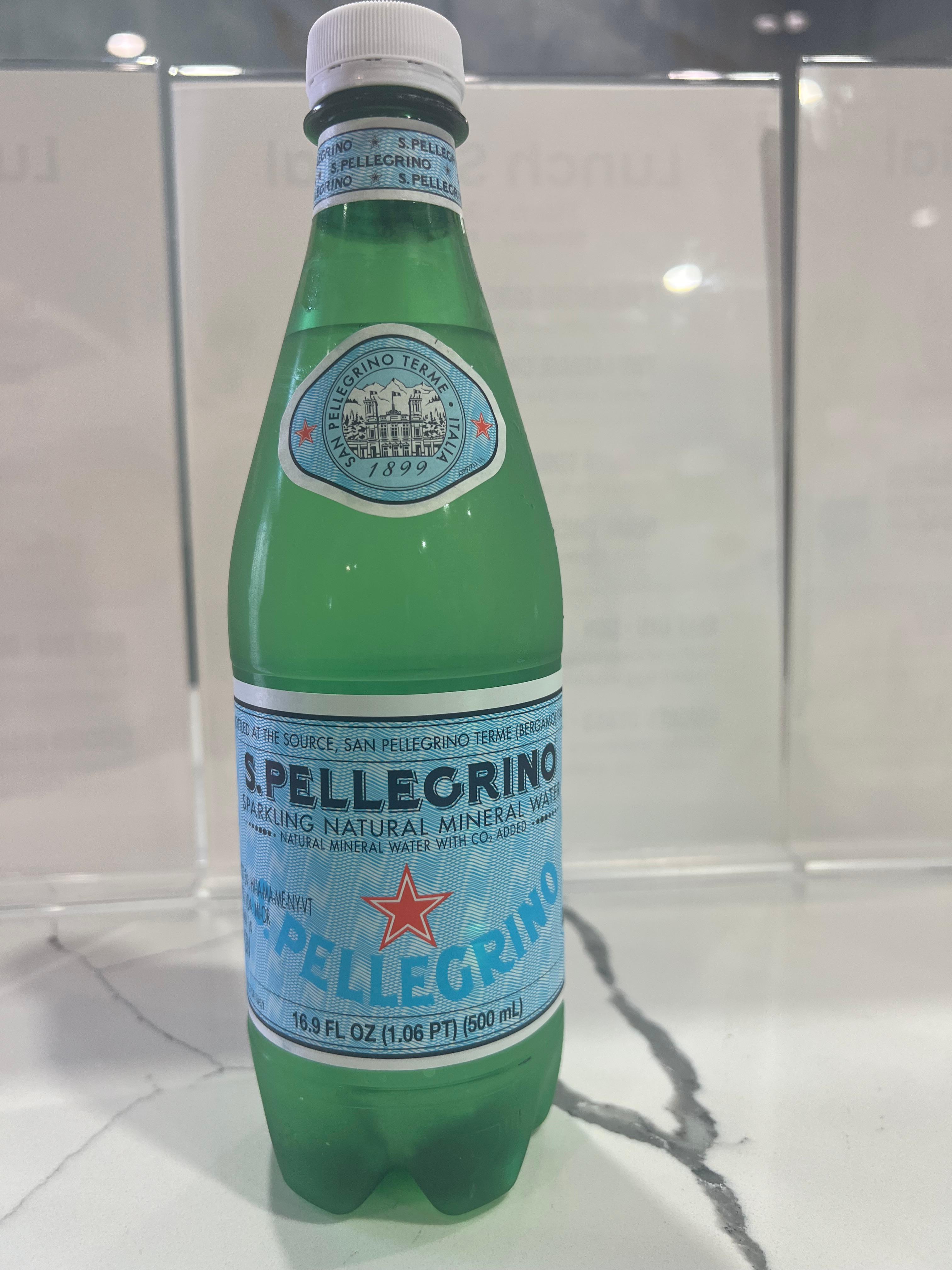 S.Pellegrino Sparkling Water.