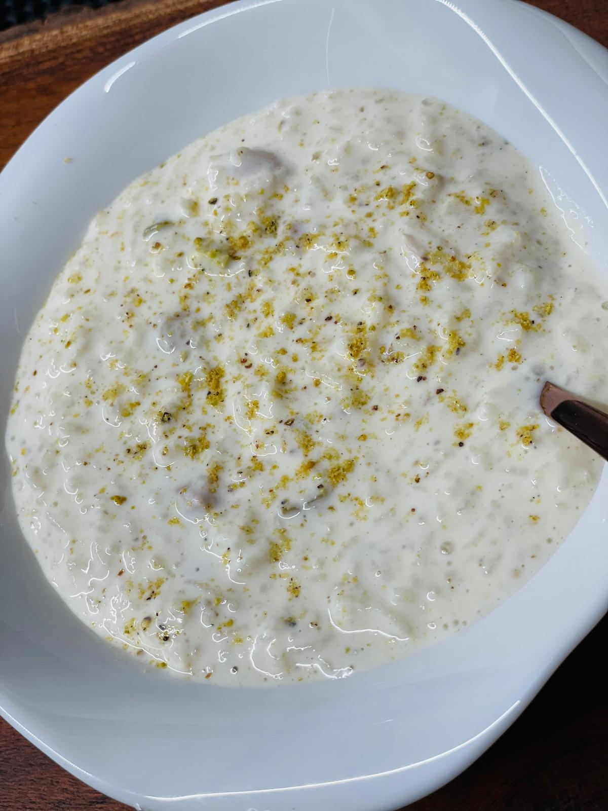 Gagan’s Kheer - Rice Pudding (Contains Nuts).