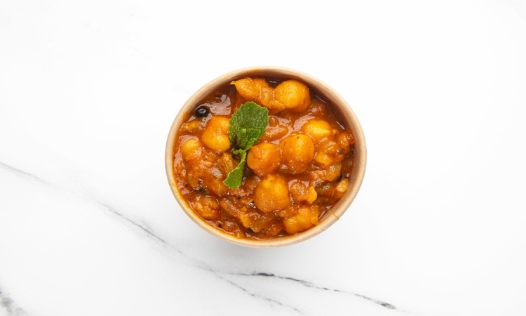 Chana Masala (Chickpeas).