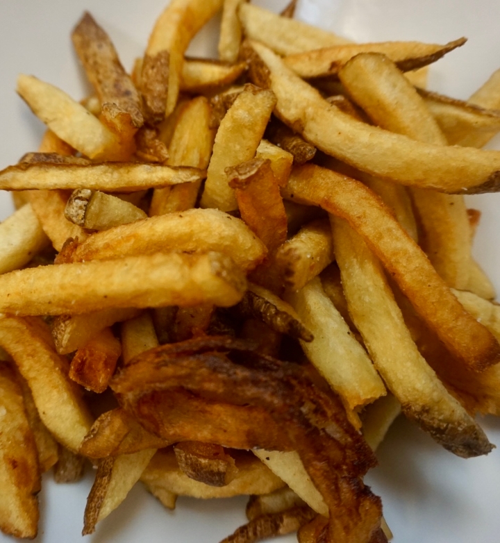 Hand Cut French Fries.