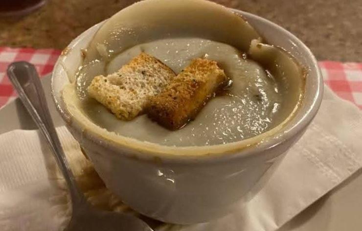CUP-SPECIAL SOUP OF THE DAY.