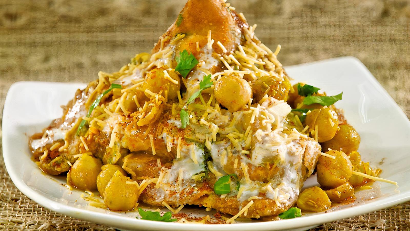 Samosa Chaat.