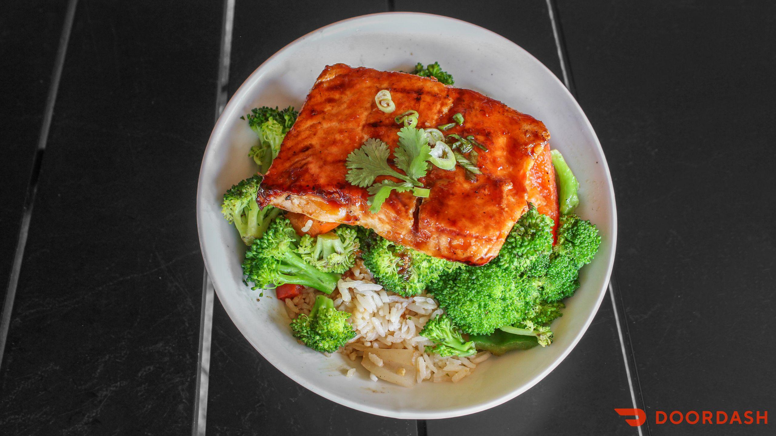 Miso Salmon Bowl.