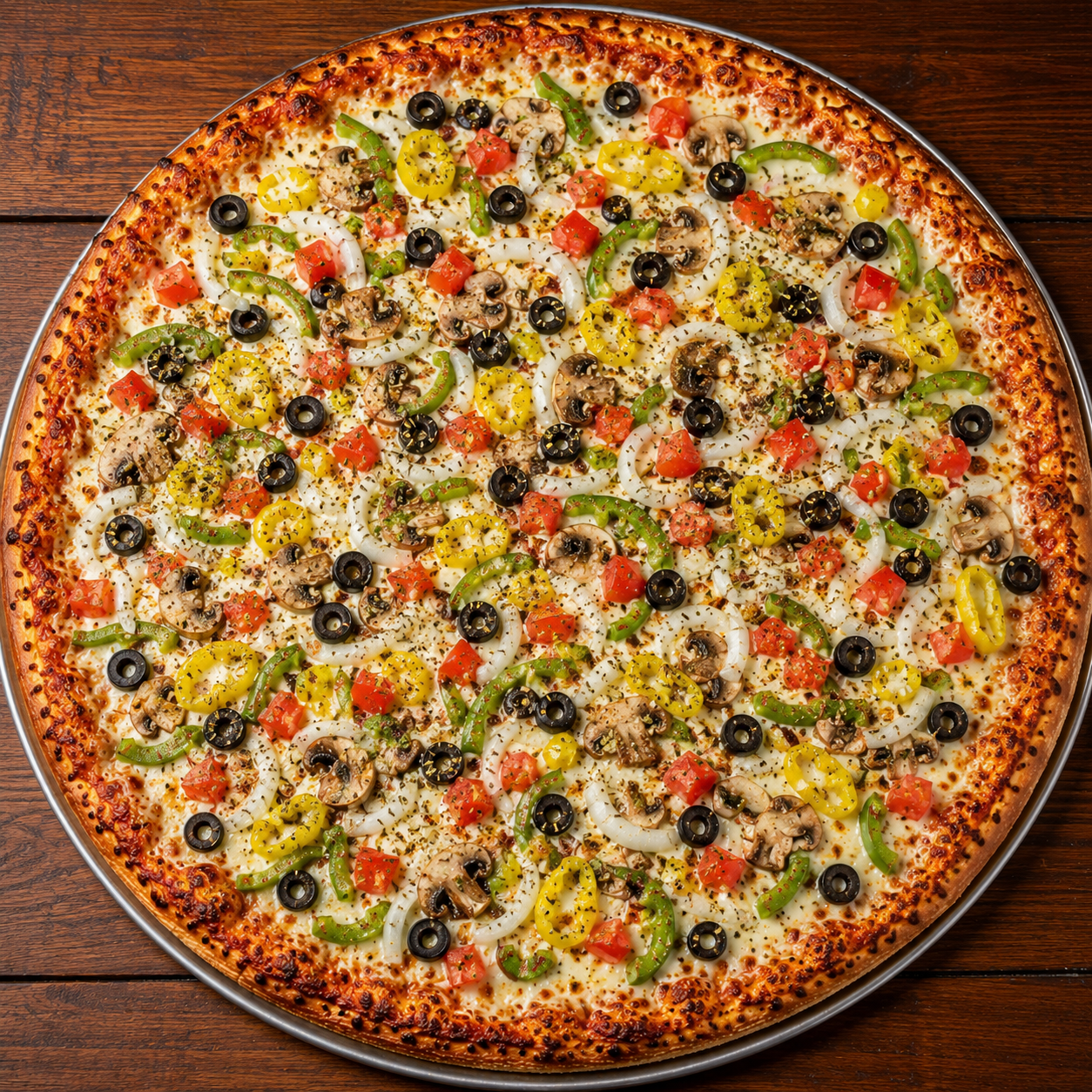 Veggie Pizza – 16”.