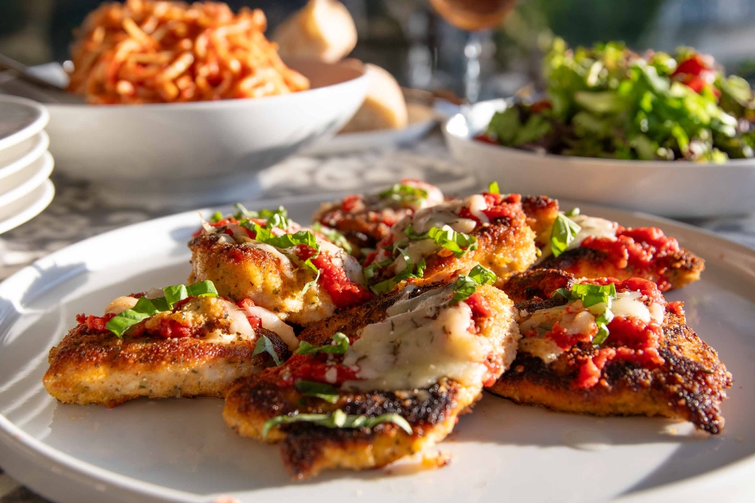 Bundle Chicken Parmesan for 4.