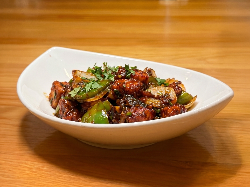 Paneer Chilli ( Dry).