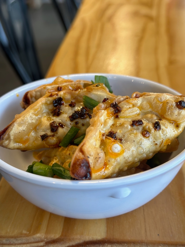 Chicken Teriyaki Dumplings.