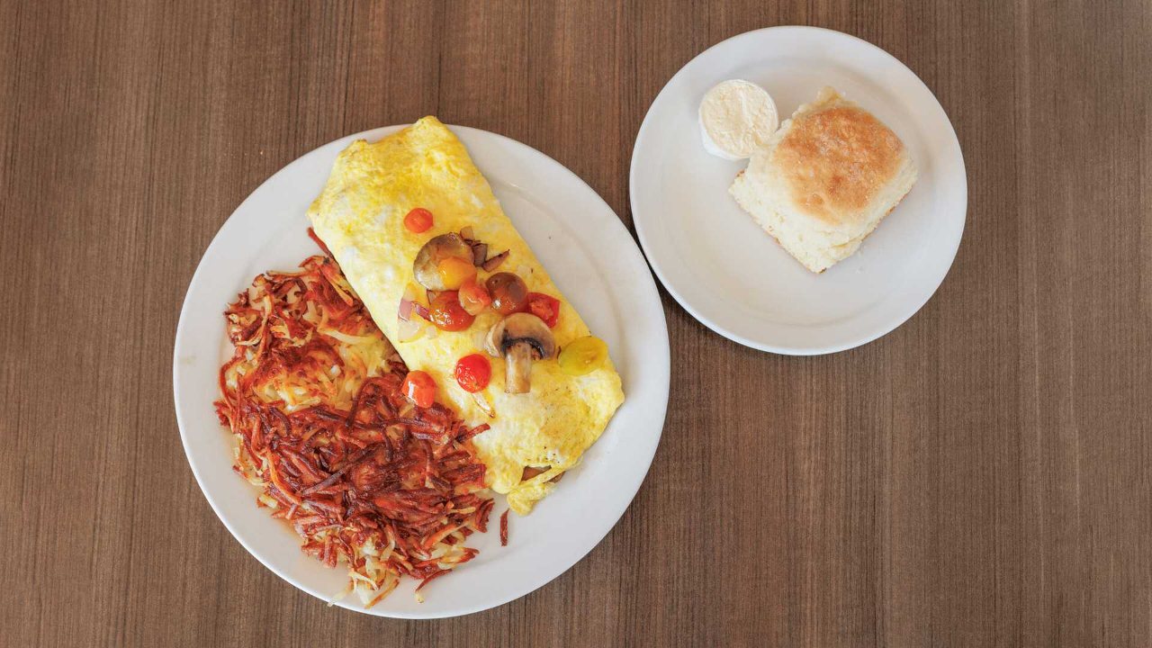 Veggie Omelet.