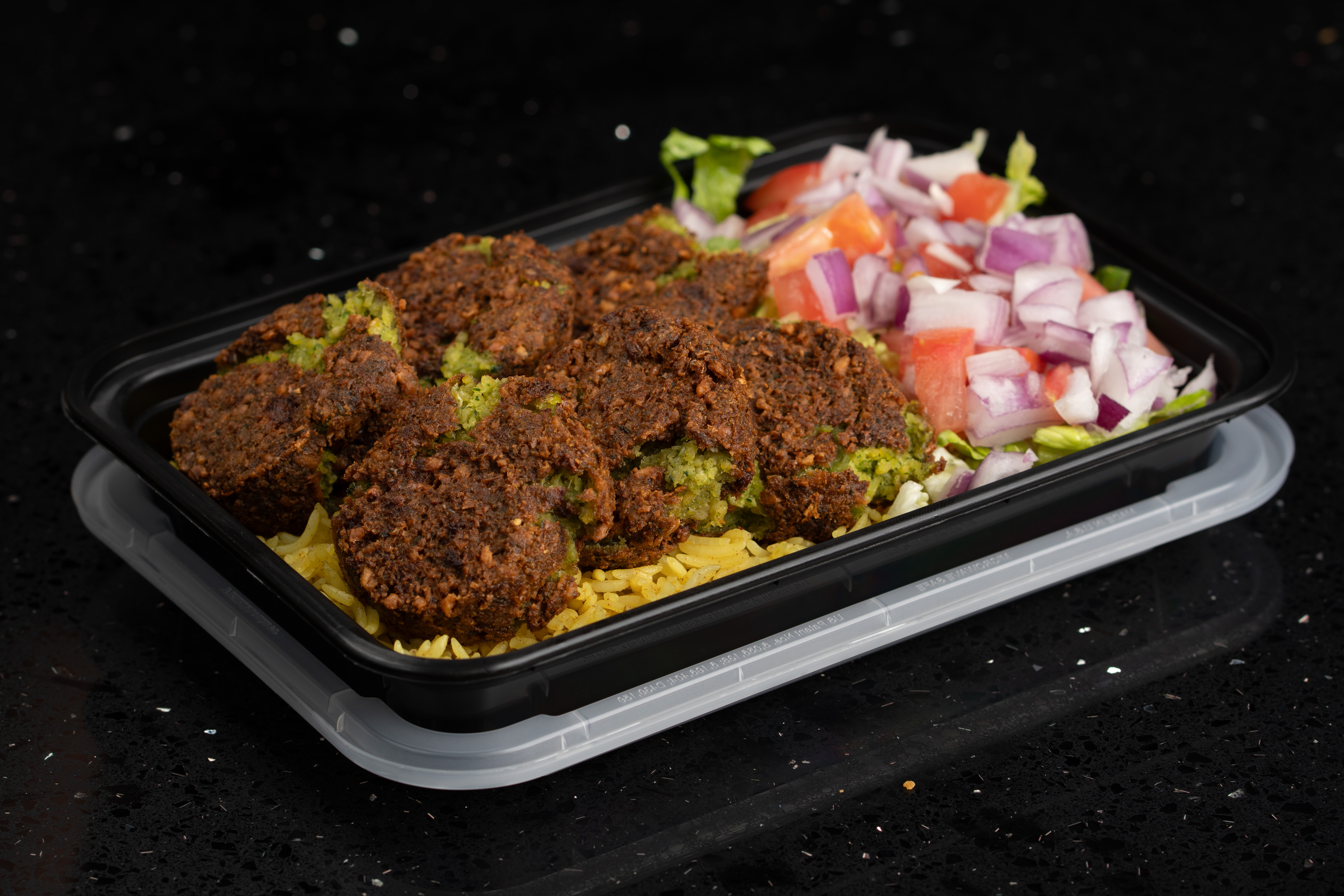 Falafel Platter.