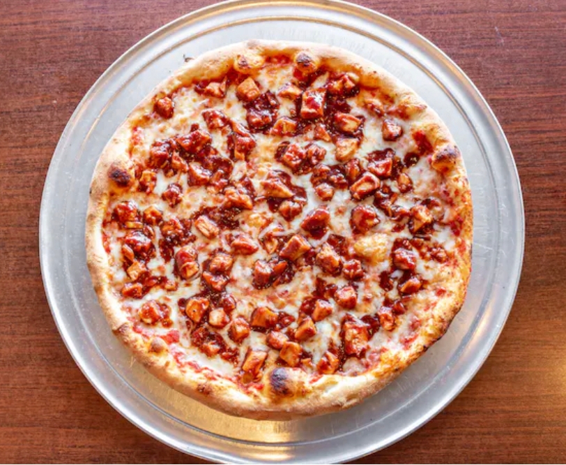 11" BBQ Chicken Pizza.