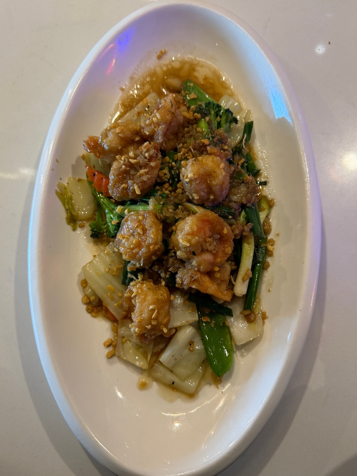 Garlic Shrimp.