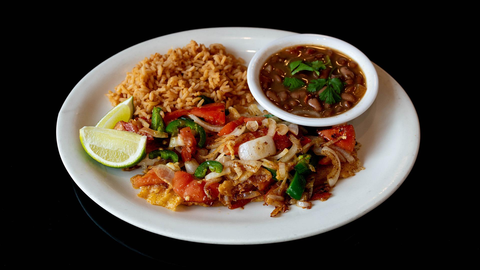 !Pescado a la Mexicana.