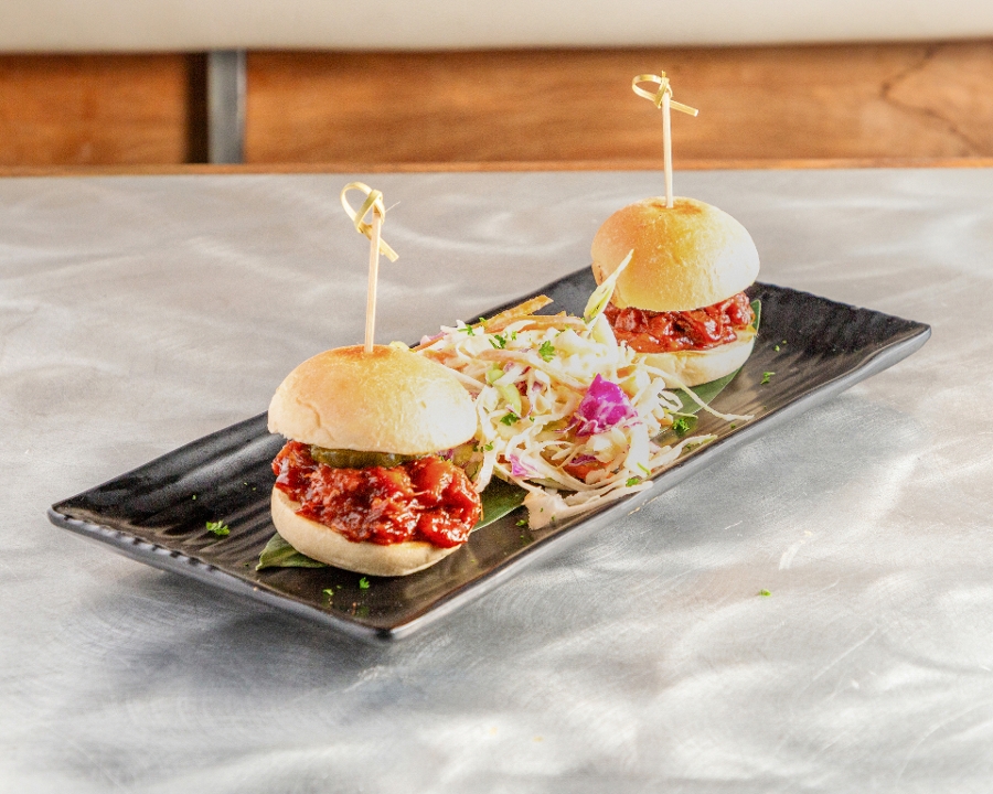 Smoked Jackfruit Sliders.