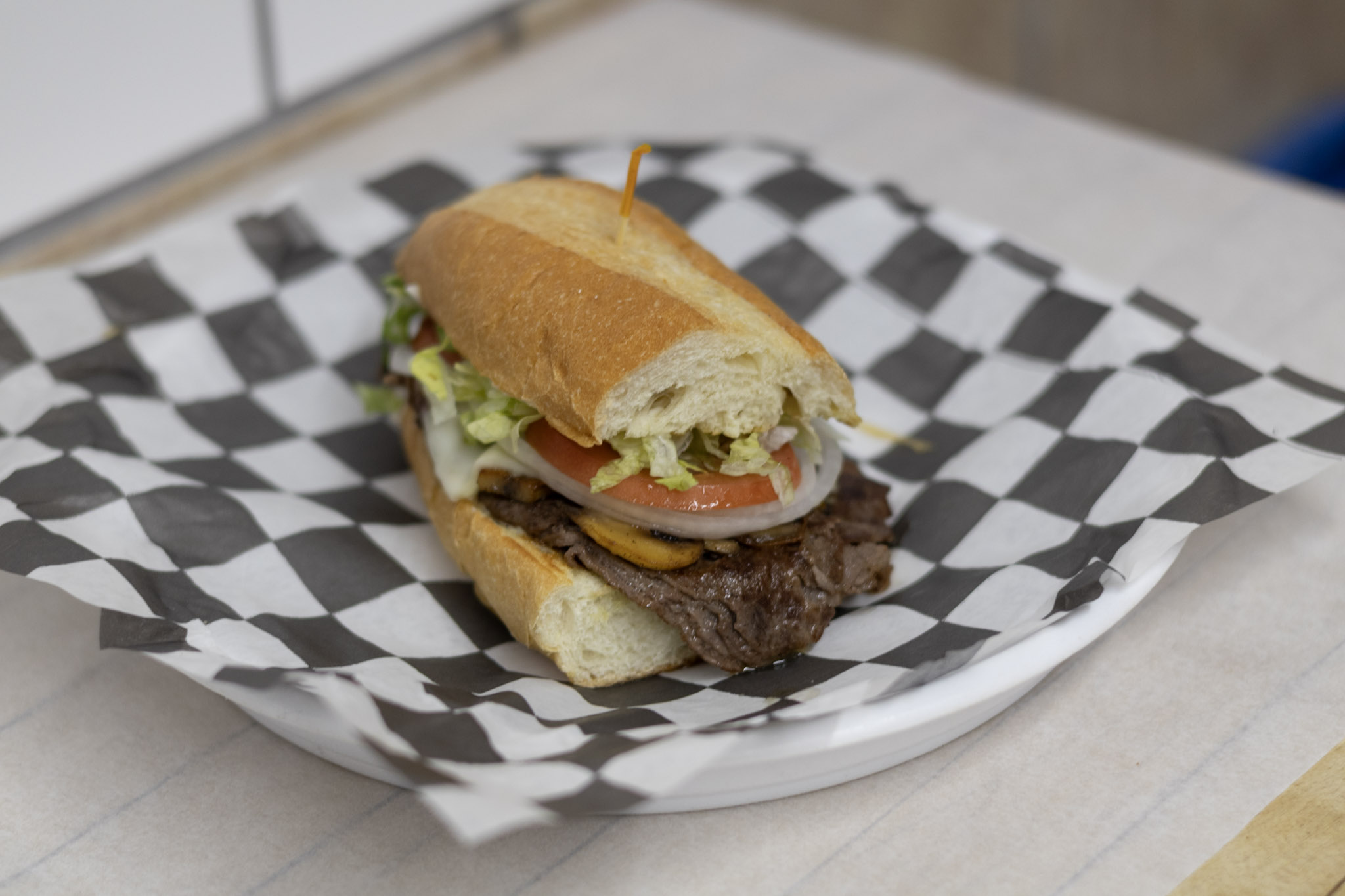 Steak & Mushroom Sub.