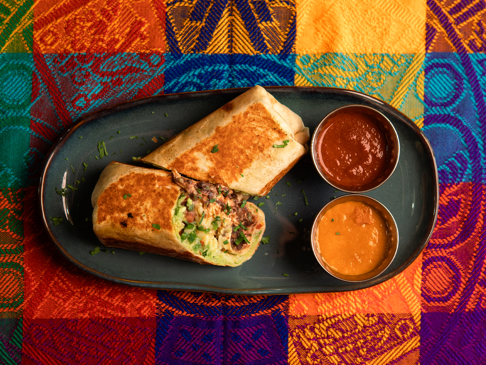 Pollo Asado Burrito.