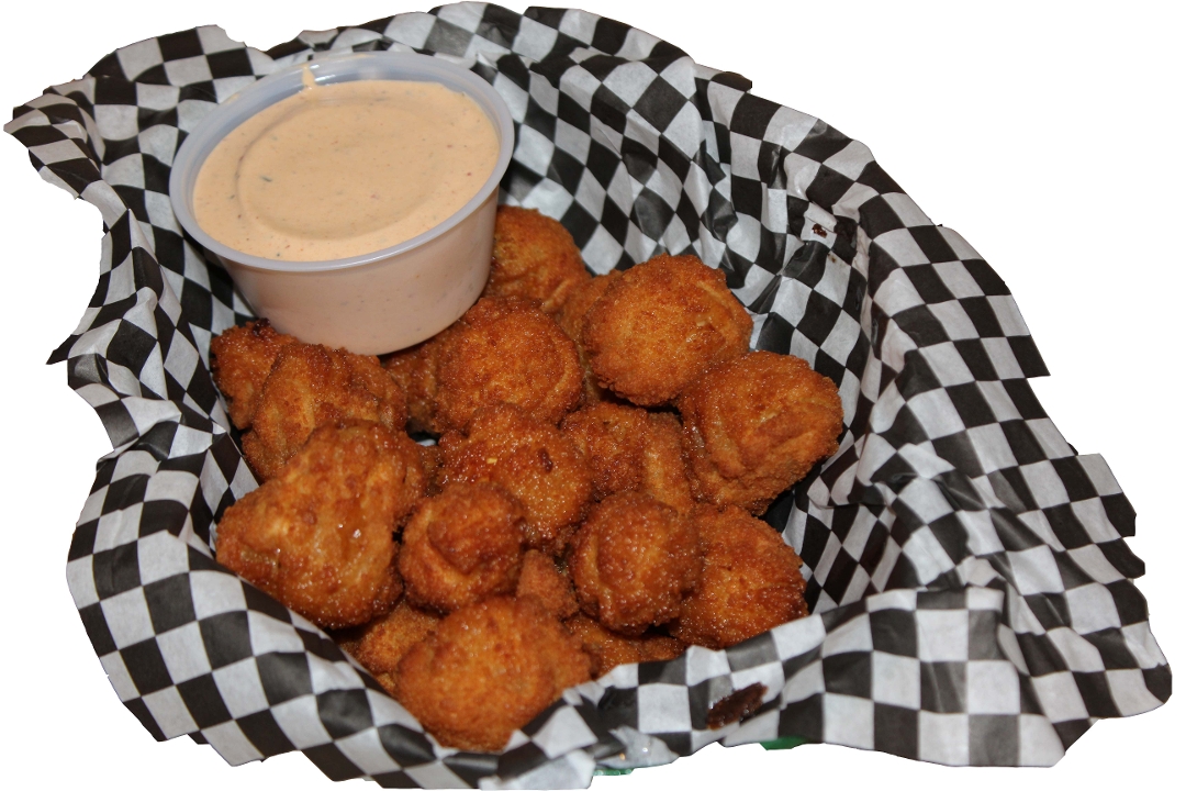 Breaded Mushrooms.