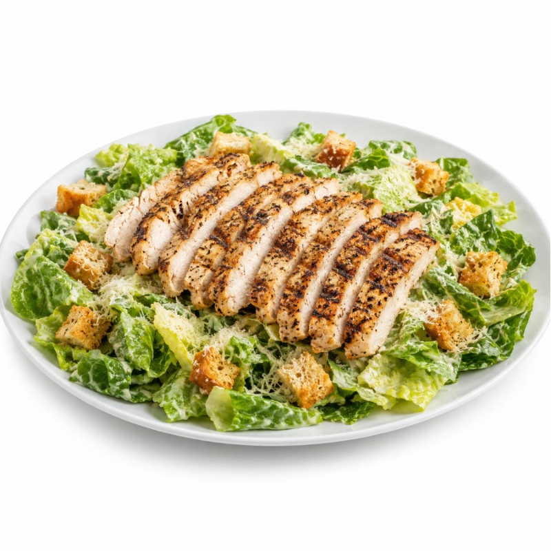 Chicken Caesar Salad.