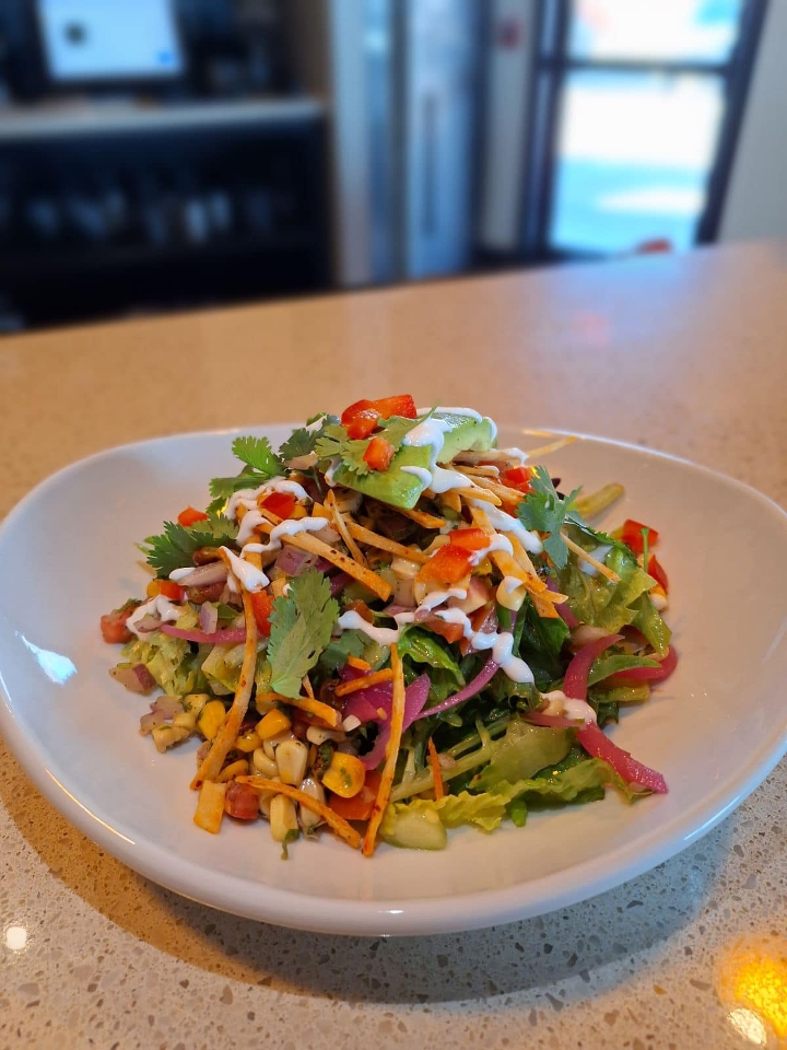 Roasted Corn Avocado Salad.