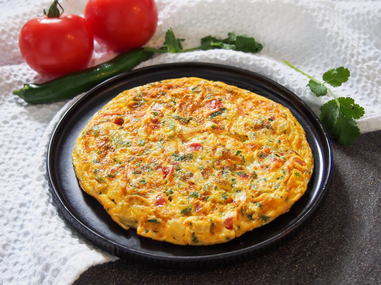 Masala Omelette.