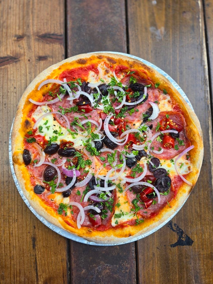 Salami Pie.